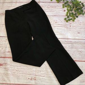 THALIAN Dress Pants Size 10 Petite Black Trouser